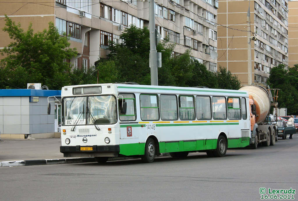 Москва, ЛиАЗ-5256.25 № 14148