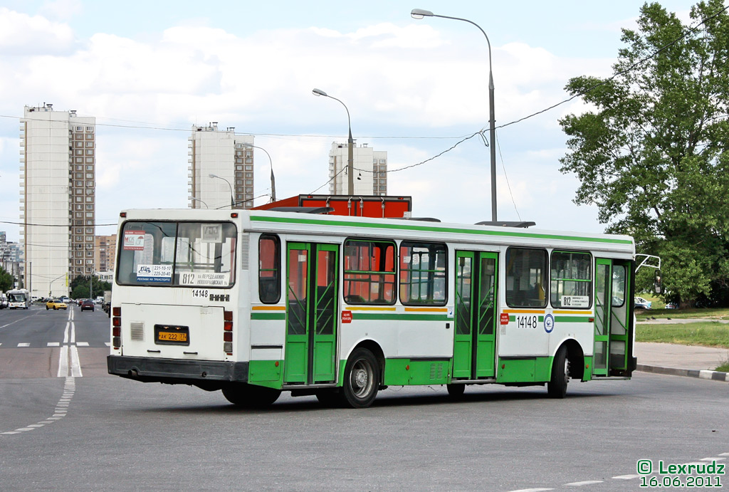 Москва, ЛиАЗ-5256.25 № 14148