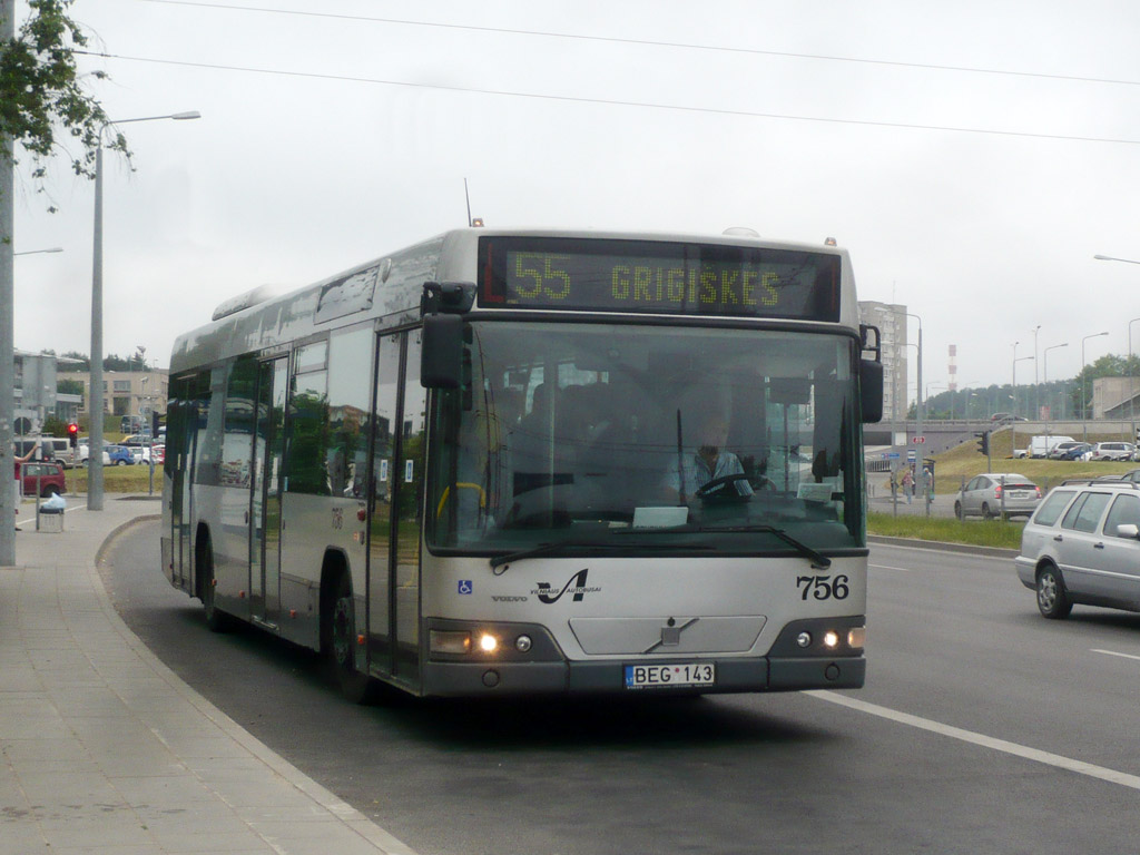 Литва, Volvo 7700 № 756