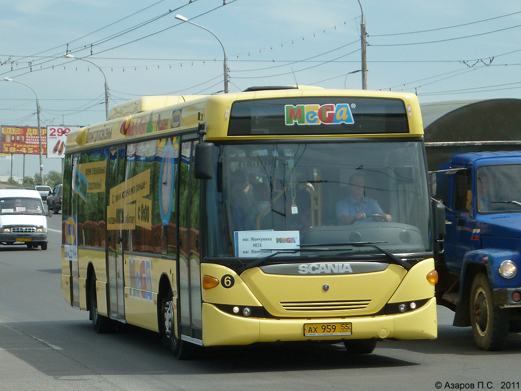 Омская область, Scania OmniLink II (Скания-Питер) № 6