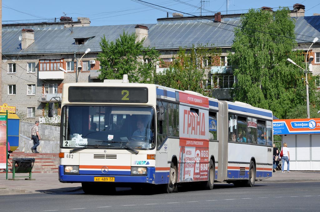 Новгородская область, Mercedes-Benz O405GN № 482