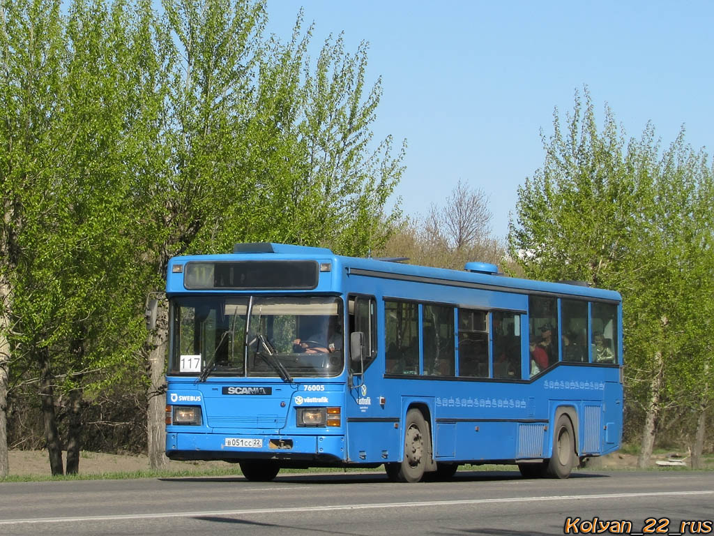 Алтайскі край, Scania CN113CLL MaxCi № В 051 СС 22