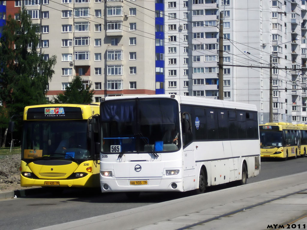 Санкт-Петербург, ЛиАЗ-5256.23-01 (ГолАЗ) № 3405