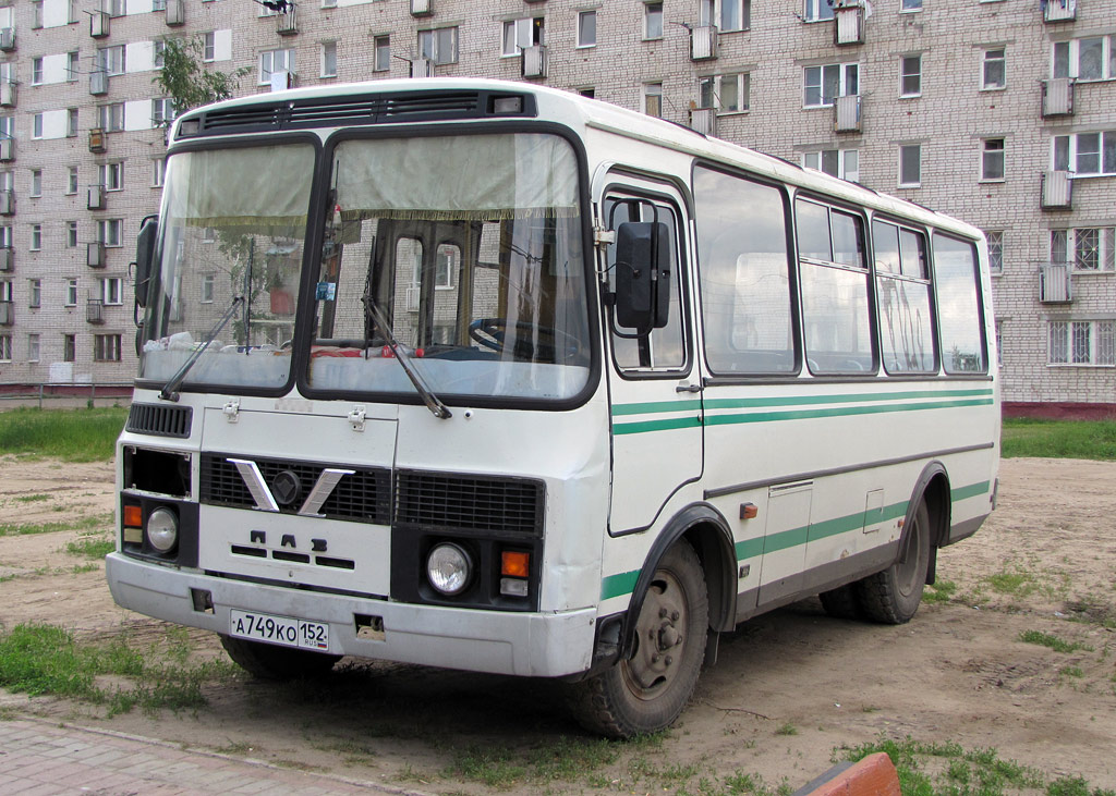 Нижегородская область, ПАЗ-32053 № А 749 КО 152