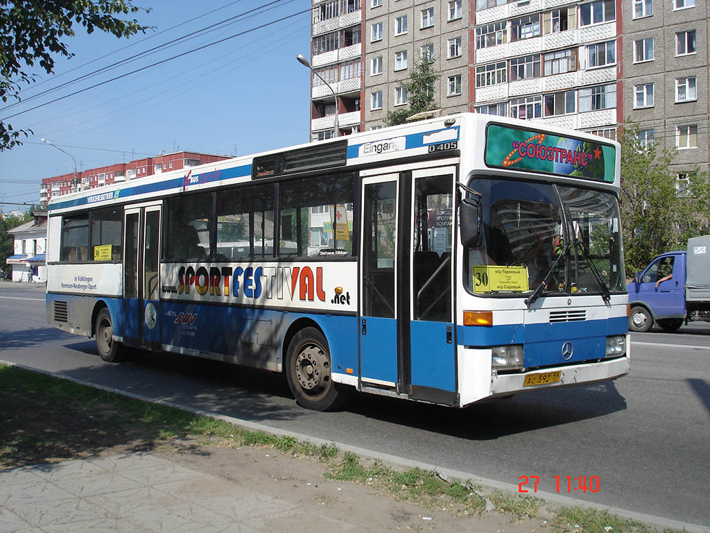 Пермский край, Mercedes-Benz O405 № АС 592 59