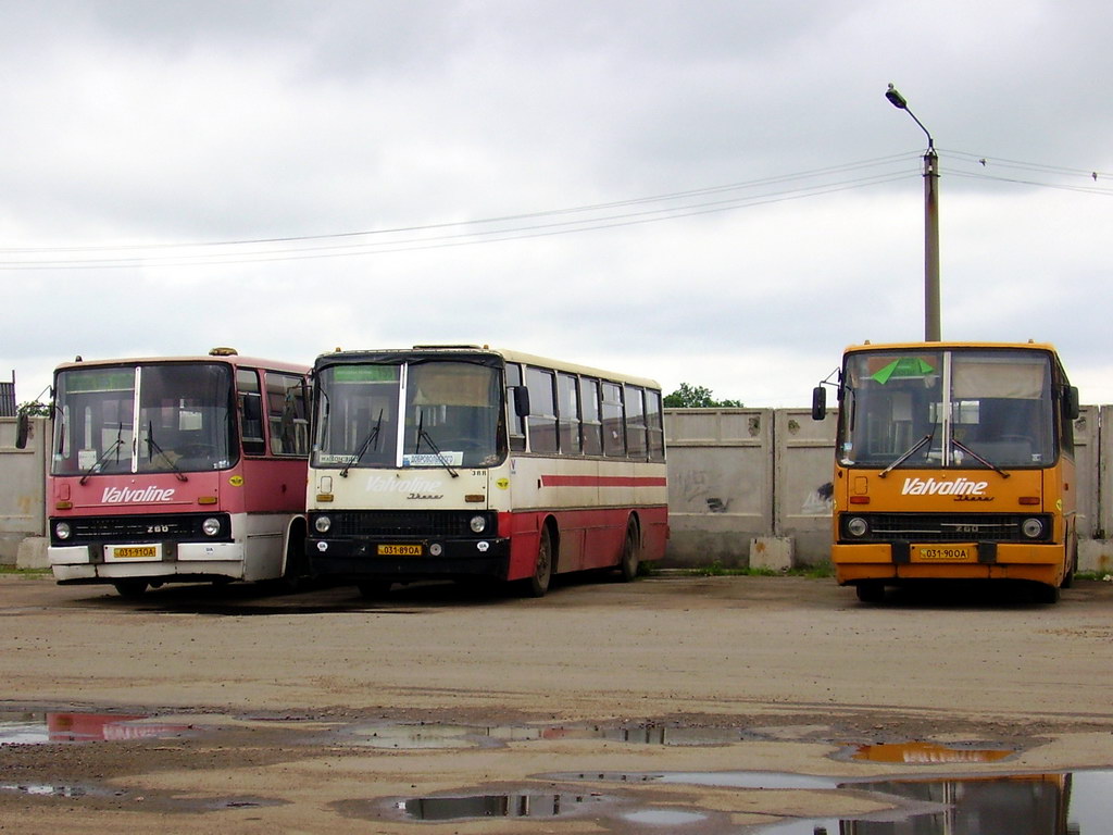 Одесская область, Ikarus 260.37 № 031-91 ОА; Одесская область, Ikarus 260.18 № 031-89 ОА; Одесская область, Ikarus 260.01 № 031-90 ОА