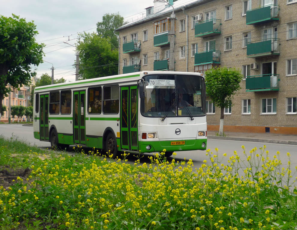 Пензенская область, ЛиАЗ-5256.35 № АУ 858 58