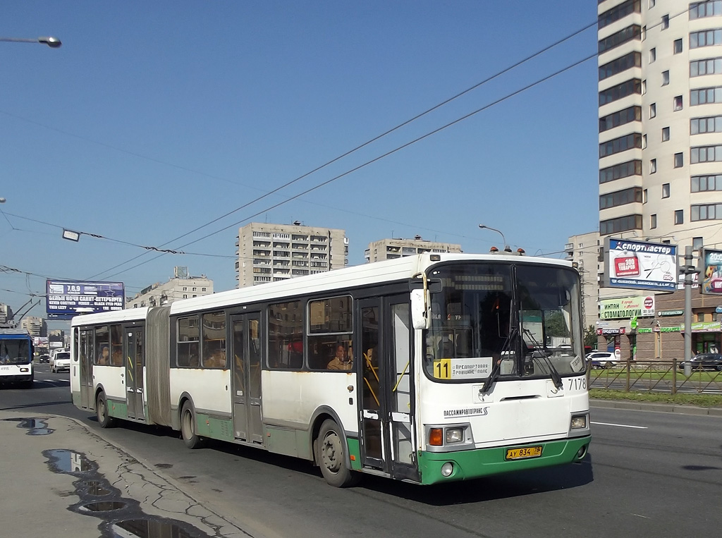 Санкт-Петербург, ЛиАЗ-6212.00 № 7178