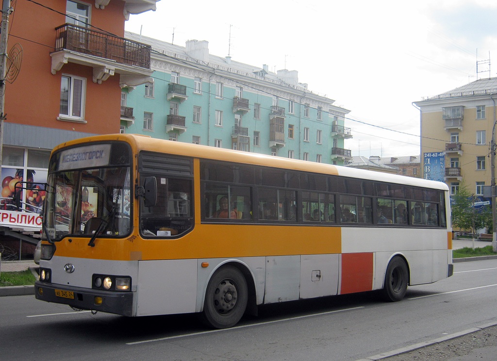 Красноярский край, Hyundai New Super AeroCity № АЕ 345 24