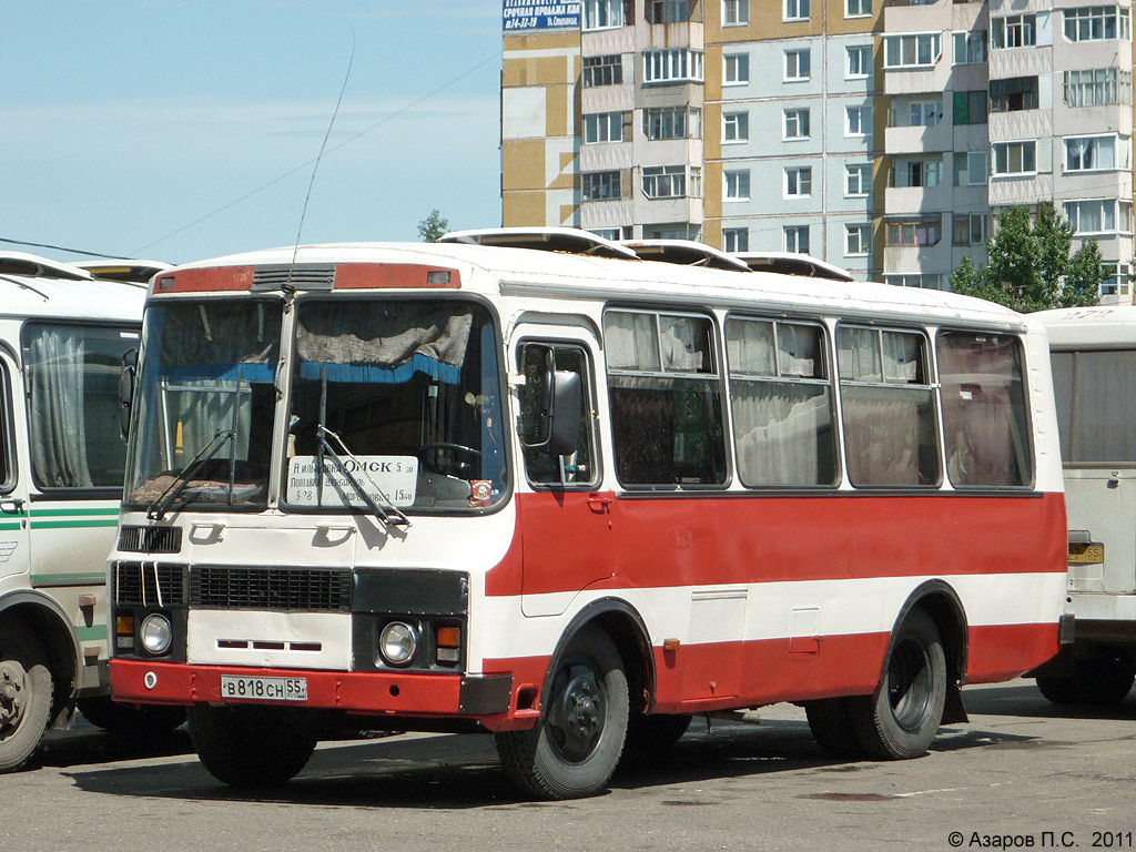 Omsk region, PAZ-3205 (00) Nr. 9