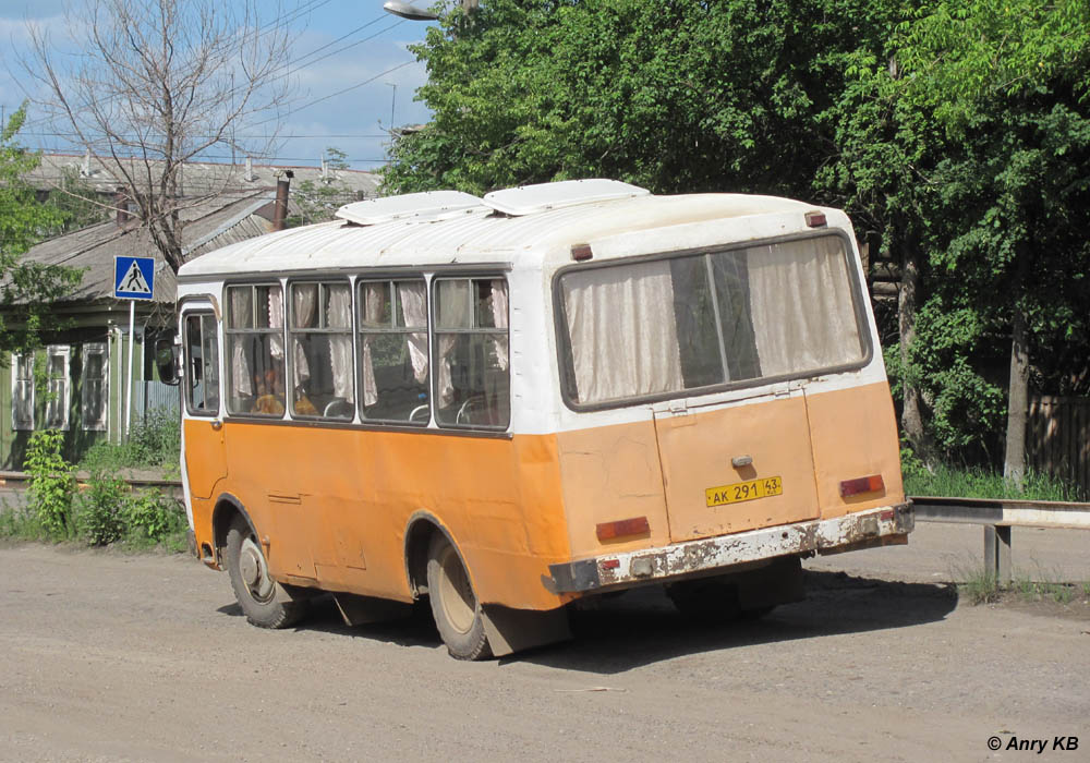 Кировская область, ПАЗ-3205 (00) № АК 291 43