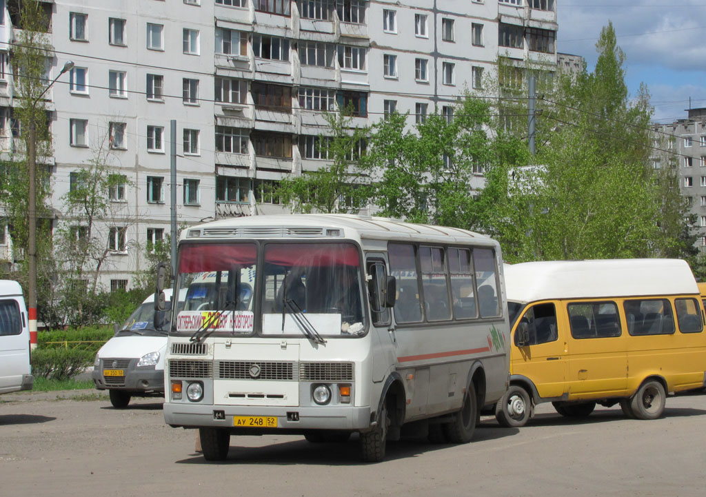 Нижегородская область, ПАЗ-32054 № АУ 248 52