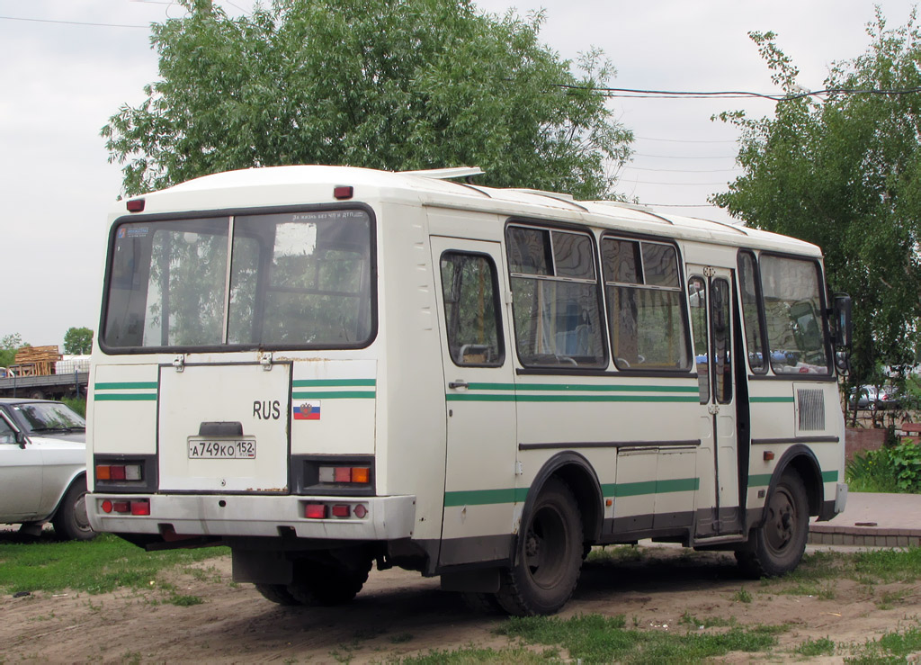 Нижегородская область, ПАЗ-32053 № А 749 КО 152