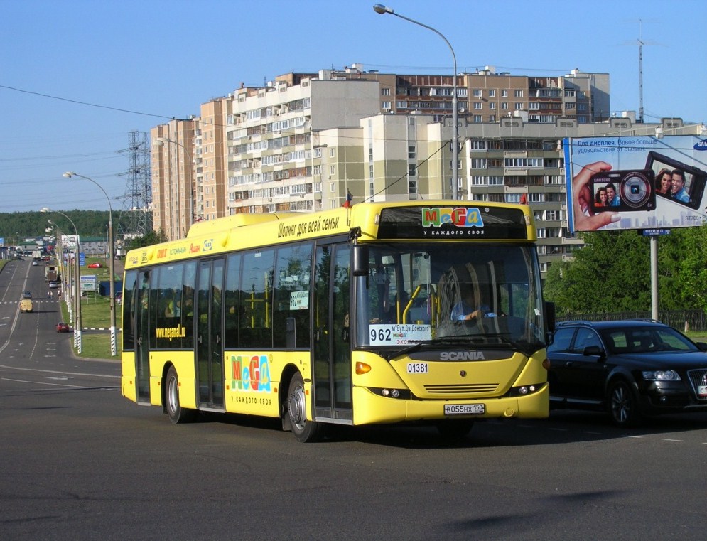 Μόσχα, Scania OmniLink II (Scania-St.Petersburg) # 01381