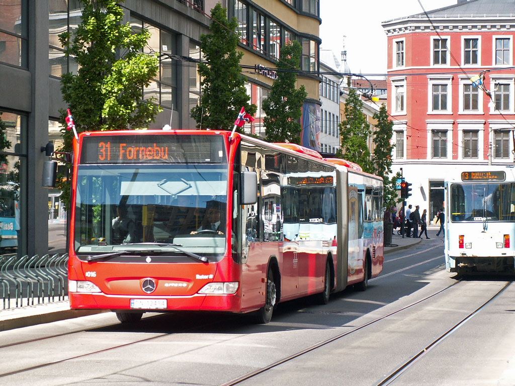 Норвегия, Mercedes-Benz O530G Citaro facelift G № 1016