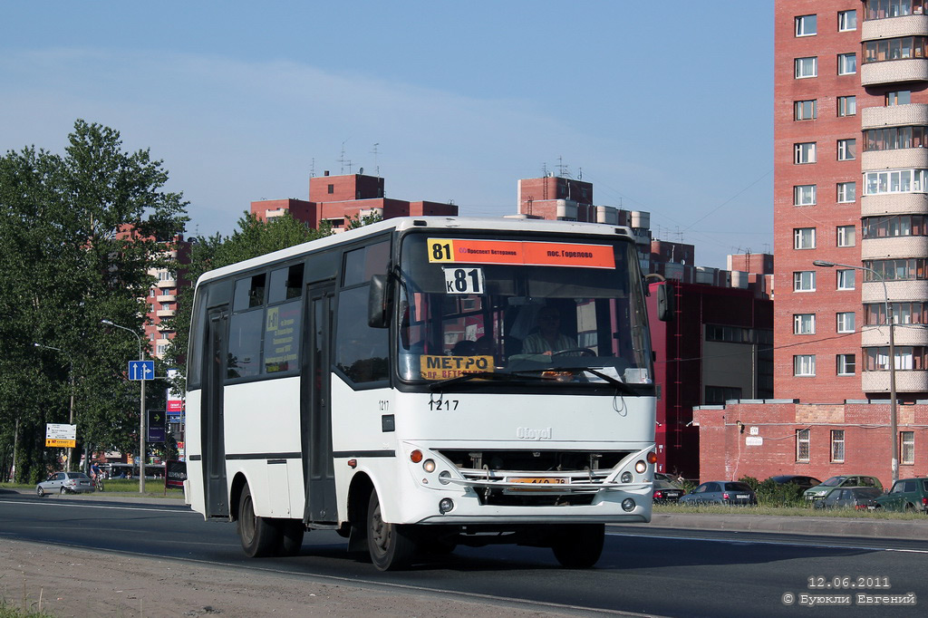 Санкт-Петербург, Otoyol M29 City № 1217