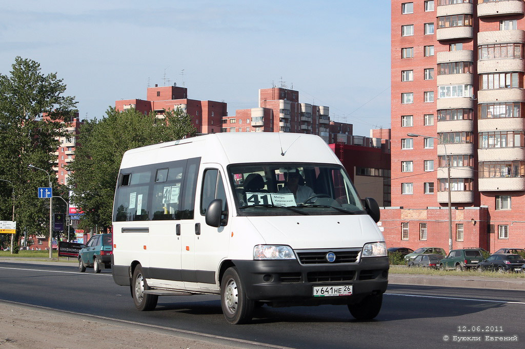 Sanktpēterburga, FIAT Ducato 244 [RUS] № У 641 НЕ 26