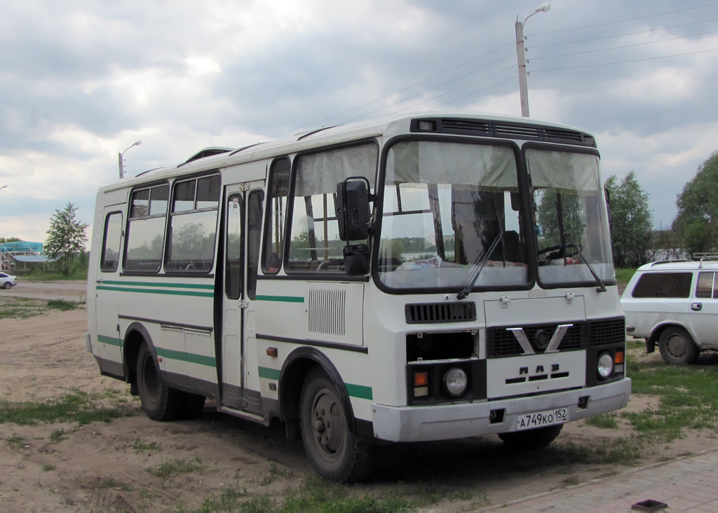 Нижегородская область, ПАЗ-32053 № А 749 КО 152