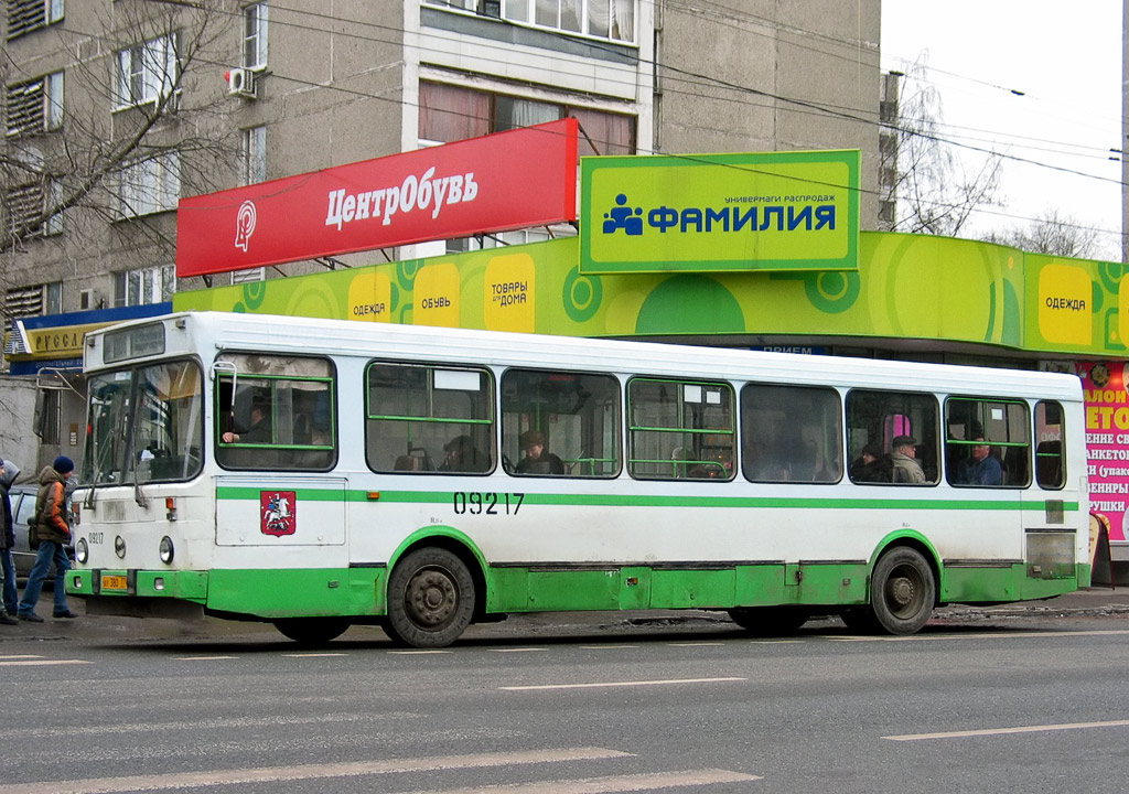 Москва, ЛиАЗ-5256.25 № 09217