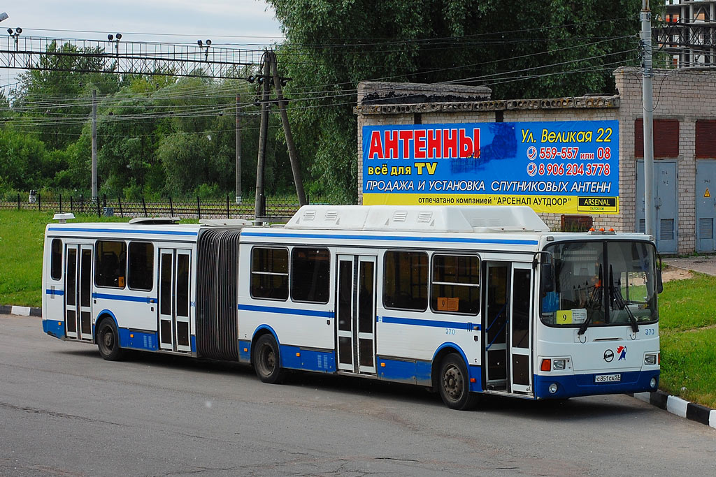 Новгородская область, ЛиАЗ-6212.70 № 370