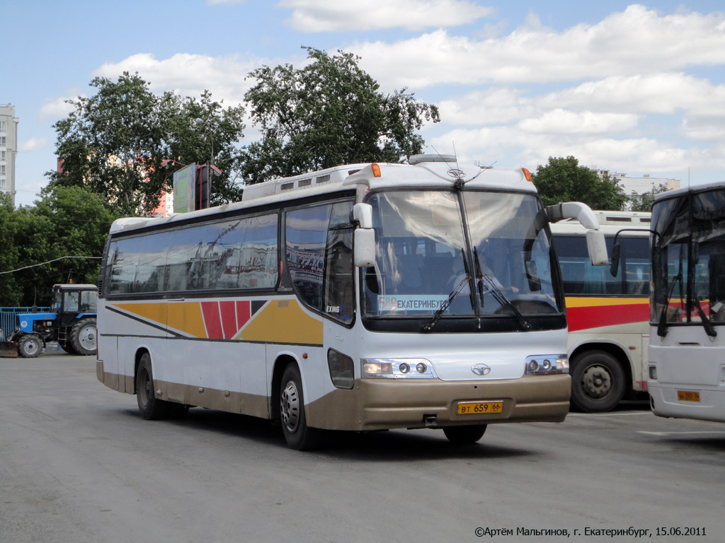 Свердловская область, Daewoo BH117H Royal Cruistar № ВТ 659 66