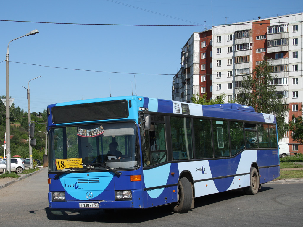 Perm region, Mercedes-Benz O405N2 № Т 138 ХТ 59 — Foto — Autobusa transports