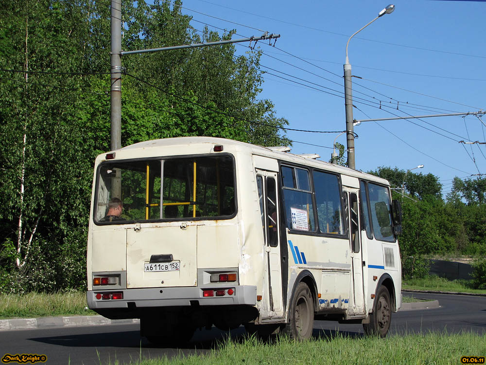 Нижегородская область, ПАЗ-32054-07 № А 611 СВ 152