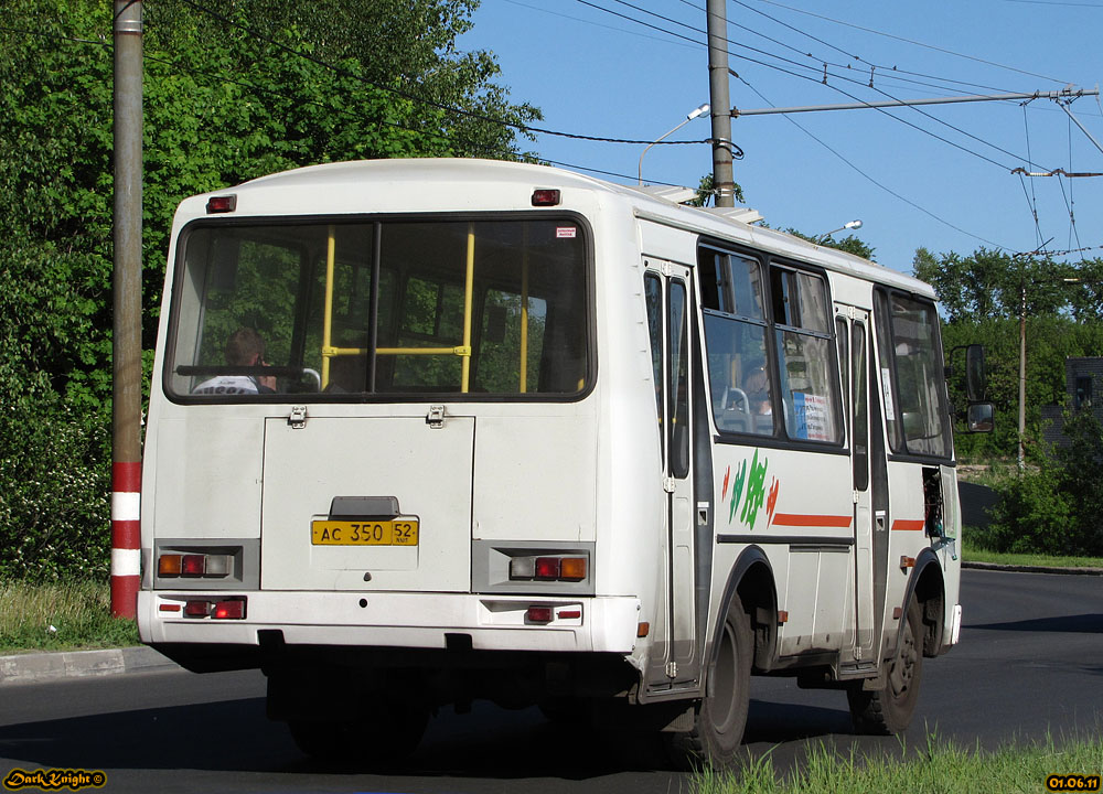 Нижегородская область, ПАЗ-32054 № АС 350 52