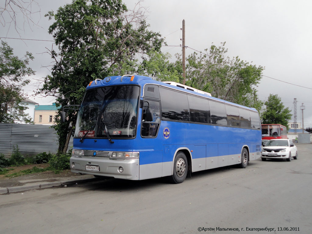 Челябинская область, Kia KM949 Granbird № Х 854 ЕК 174