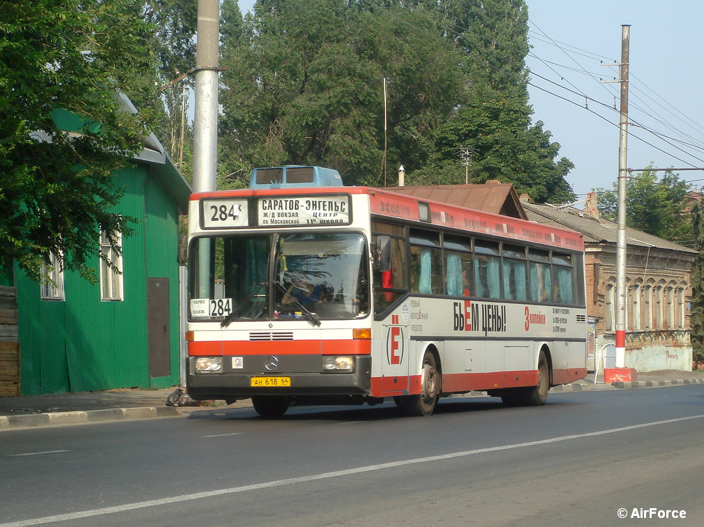 Саратовская область, Mercedes-Benz O405 № АН 618 64