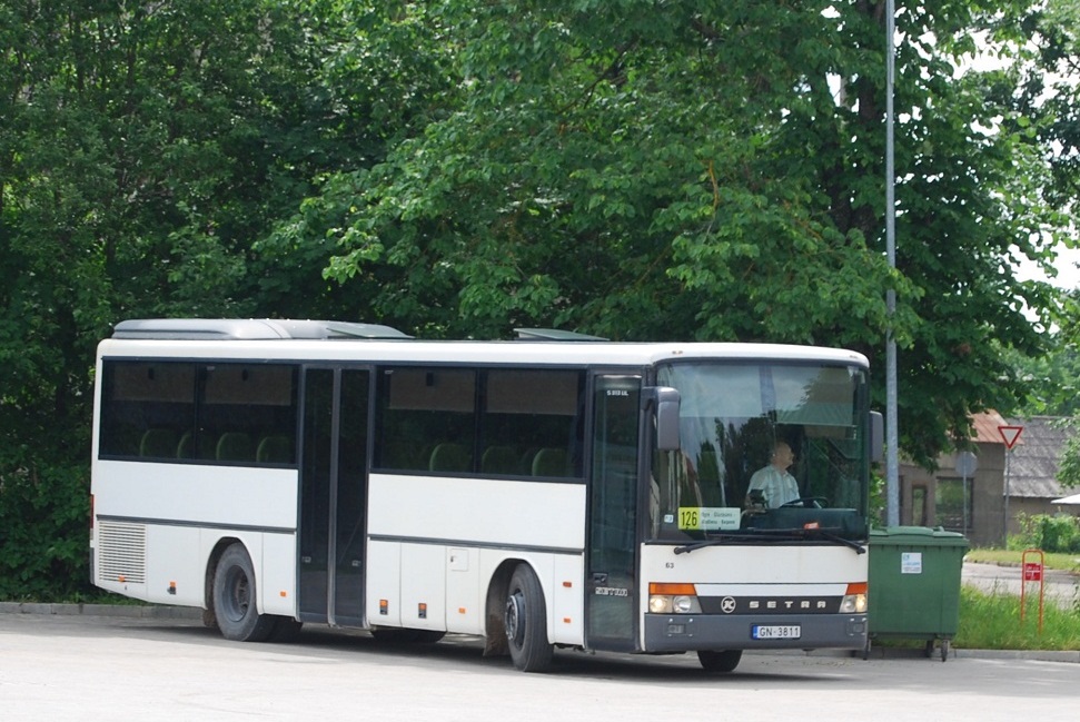 Латвия, Setra S313UL № 63