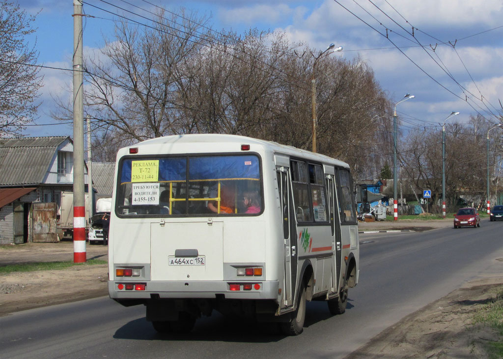 Нижегородская область, ПАЗ-32054 № А 464 ХС 152