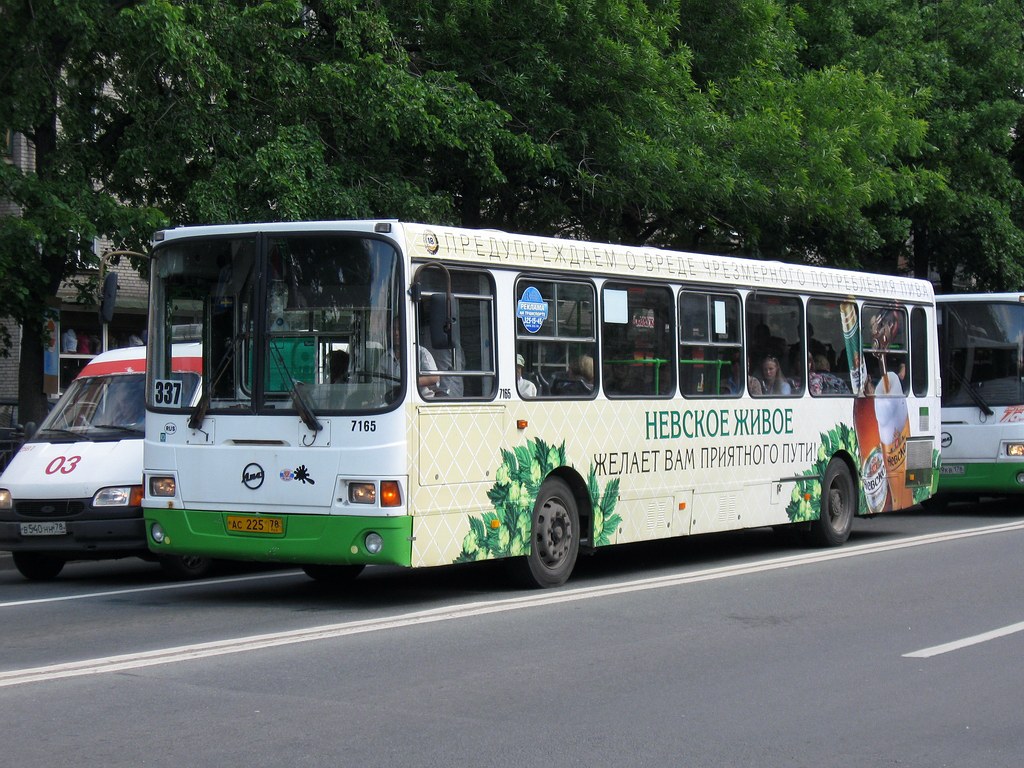 Санкт-Петербург, ЛиАЗ-5256.25 № 7165