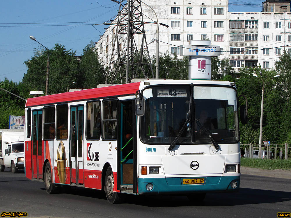 Нижегородская область, ЛиАЗ-5293.00 № 60076