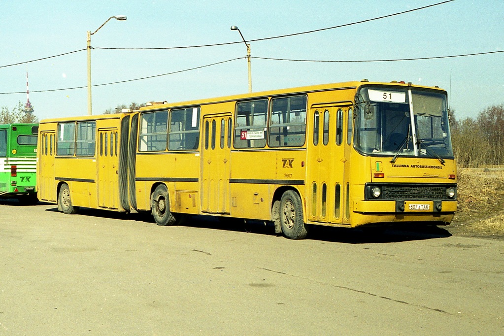 Эстония, Ikarus 280.33 № 3607; Эстония — Старые фотографии