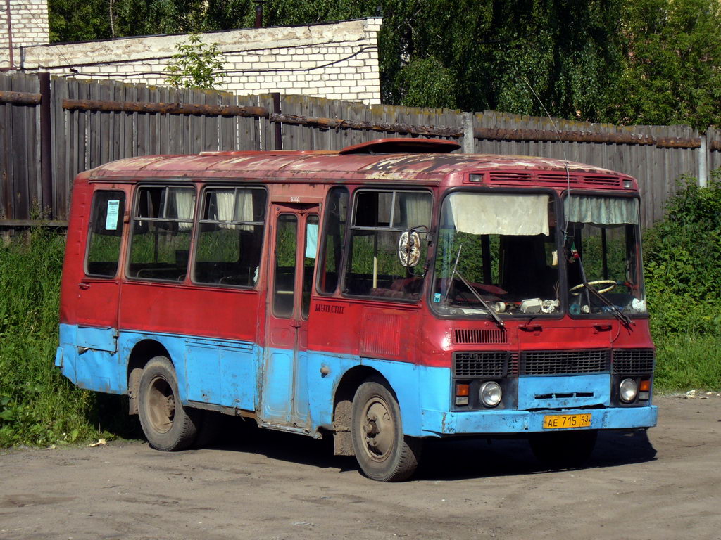 Кировская область, ПАЗ-3205 (00) № АЕ 715 43