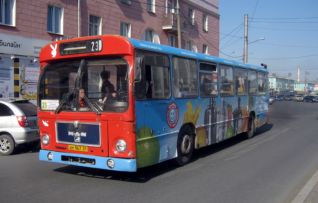 Красноярський край, MAN 192 SL200 № АМ 967 24