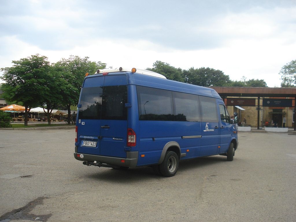 Литва, Mercedes-Benz Sprinter W904 416CDI № 63