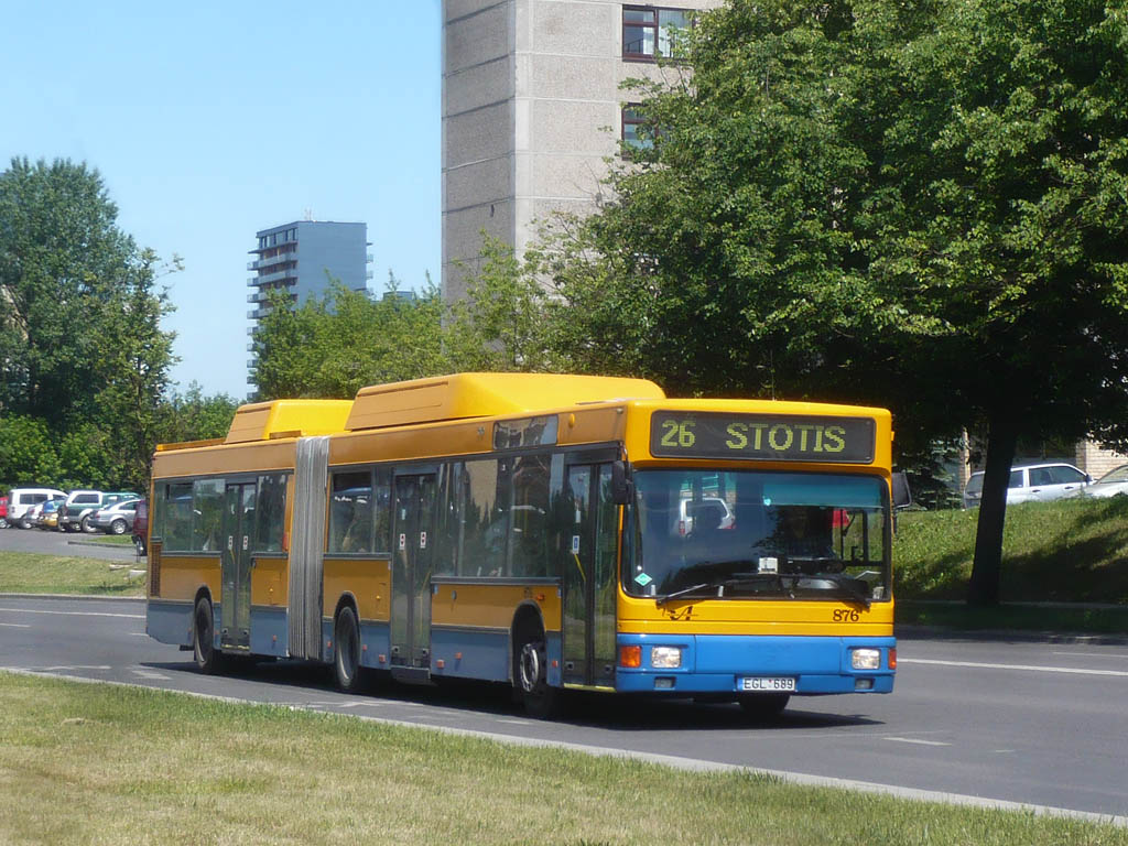 Литва, MAN A18 NG232 CNG № 876