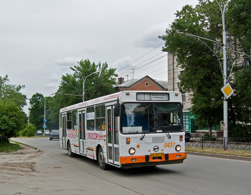 Рязанская область, ЛиАЗ-5256.35 № 0437