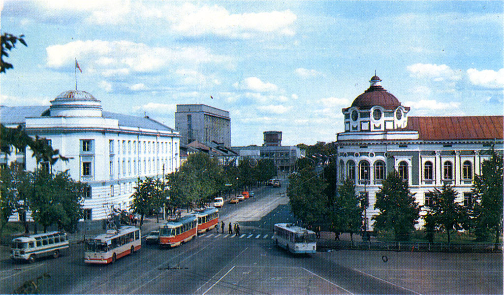 Tveras reģions — Urban, suburban and service buses (1970s-1980s).