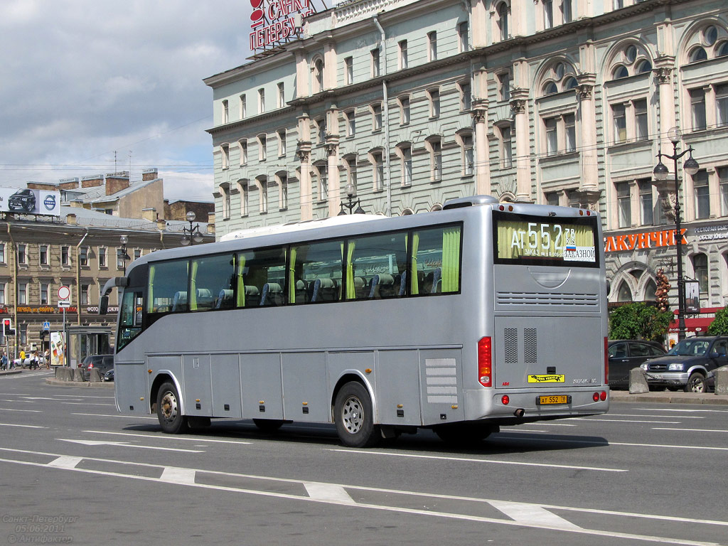 Санкт-Петербург, Yutong ZK6118HA № АТ 552 78