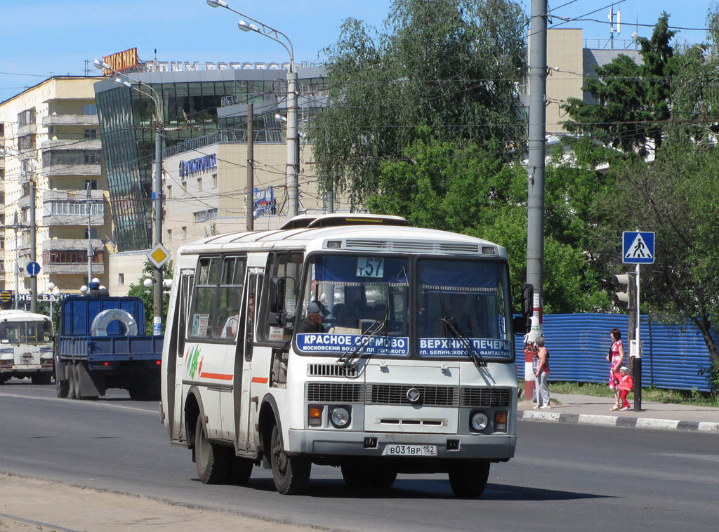 Нижегородская область, ПАЗ-32054 № В 031 ВР 152