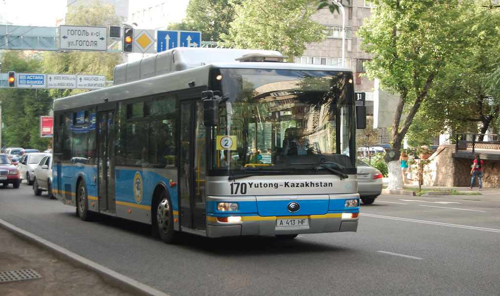 Алматы, Yutong ZK6120HGM № 170