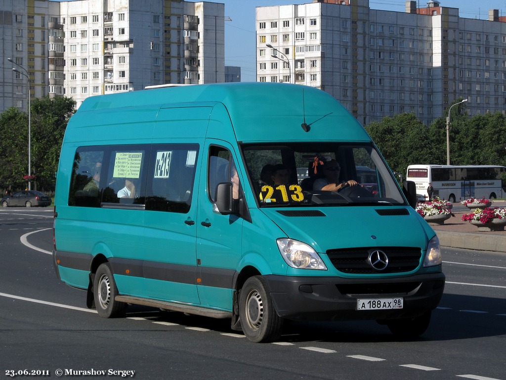 Санкт-Петербург, Mercedes-Benz Sprinter W906 309CDI № А 188 АХ 98