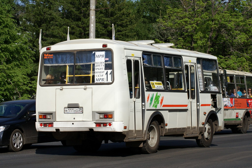 Архангельская область, ПАЗ-32054 № 3702