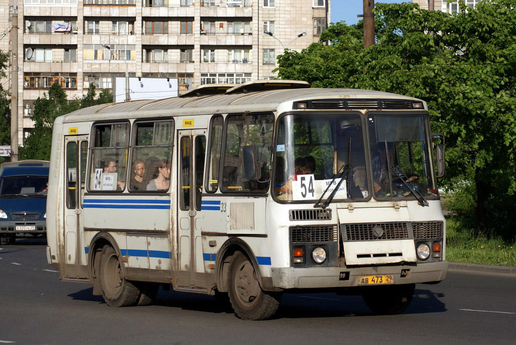 Архангельская область, ПАЗ-32054 № 3318