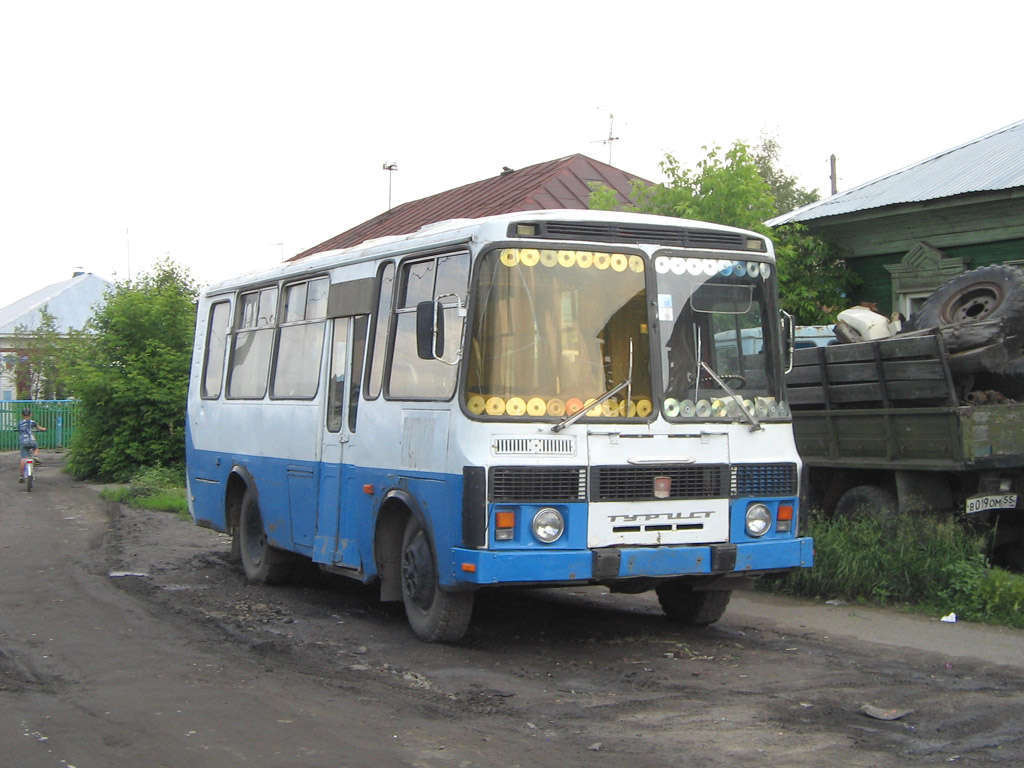 Омская область, ПАЗ-3205 (00) № К 159 НВ 55