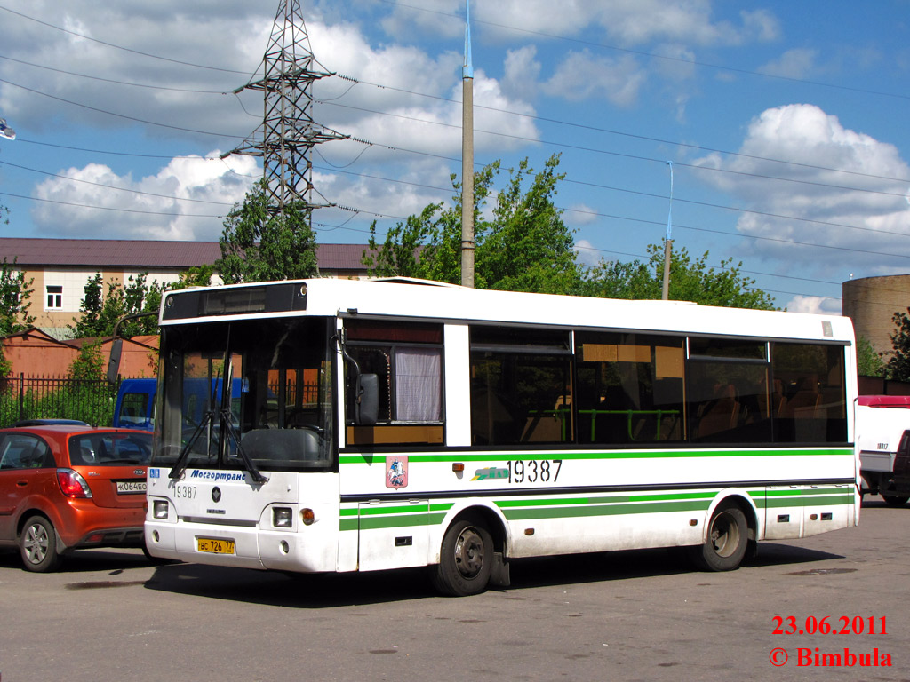 Москва, ПАЗ-3237-01 № 19387