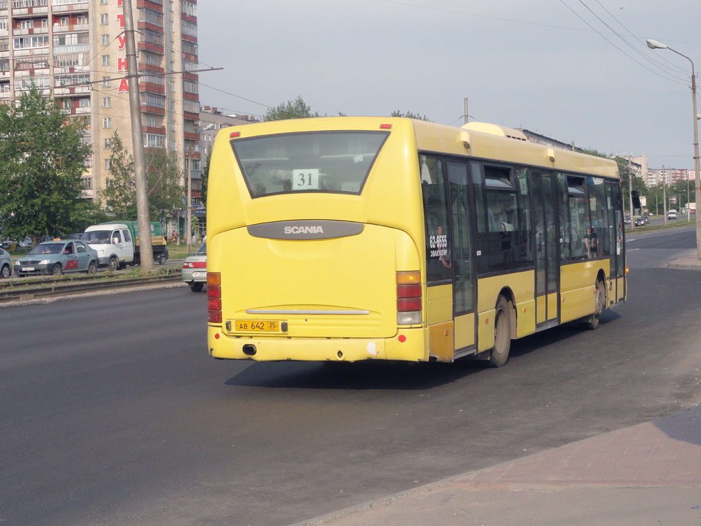 Вологодская область, Scania OmniLink I (Скания-Питер) № АВ 642 35